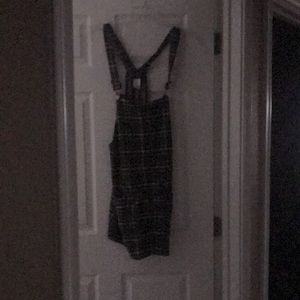 Cute cottagecore skirt-overalls